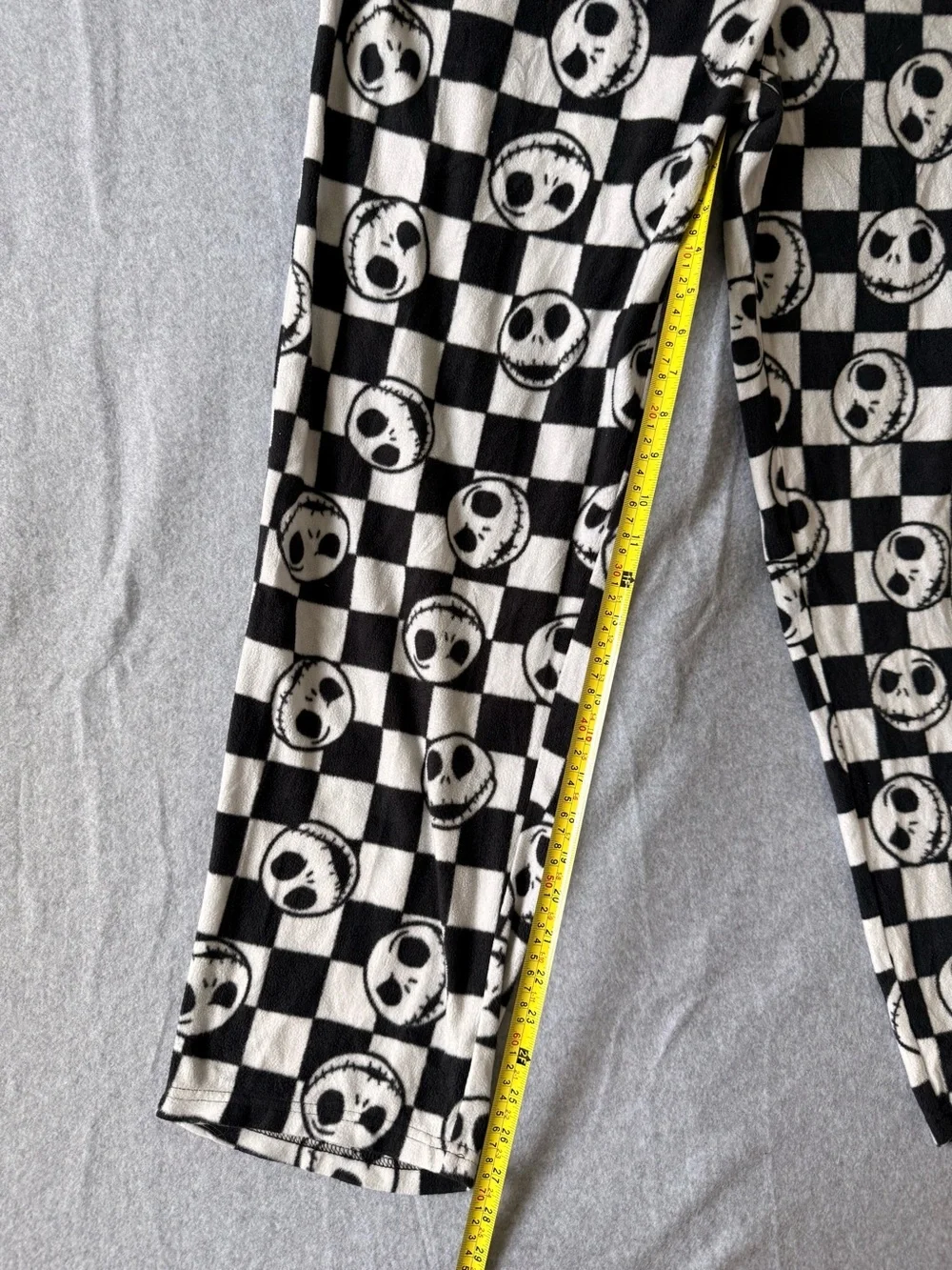 Disney Nightmare Before Christmas Jack Skellington Fleece Pajama Pants XL - Picture 3 of 8